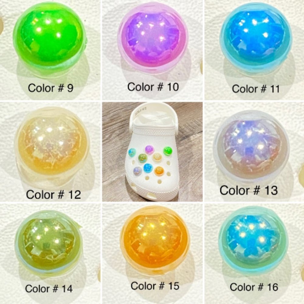 Crocs Charms Multi-Color Pearl Set # 2